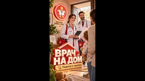 Вызов терапевта или педиатра на дом в Дзержинске